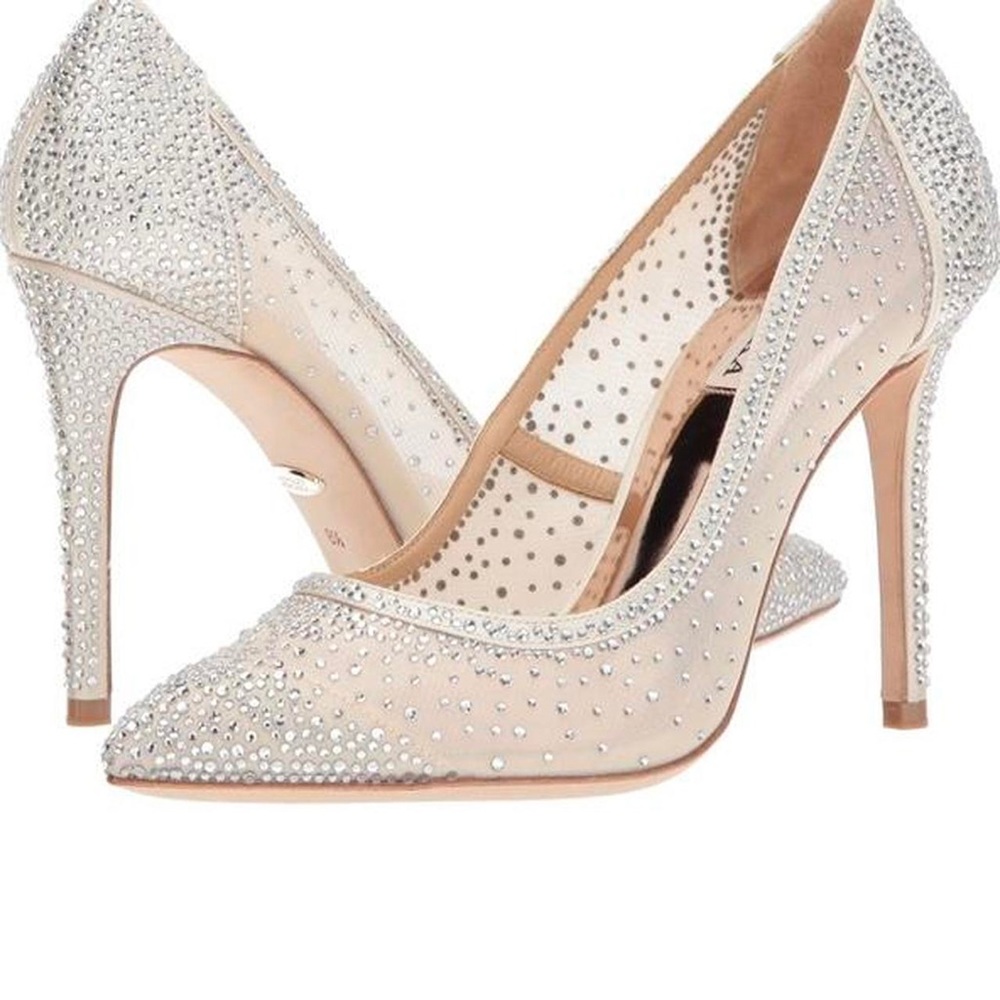 Badgley Mischka embellished heels - Wedding Shoes